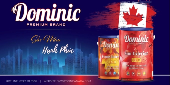 DOMINIC TÔ SẮC MÀU HẠNH PHÚC CHO MỌI NHÀ