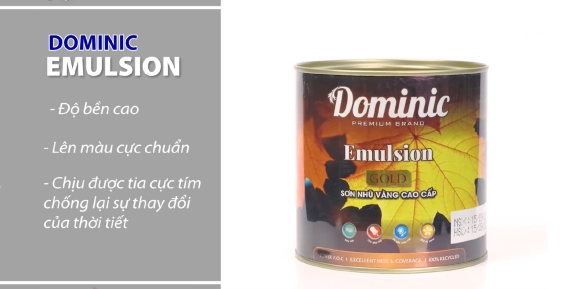 SƠN NHŨ VÀNG EMULSION - ĐIỂM TÔ SẮC MÀU CUỘC SỐNG